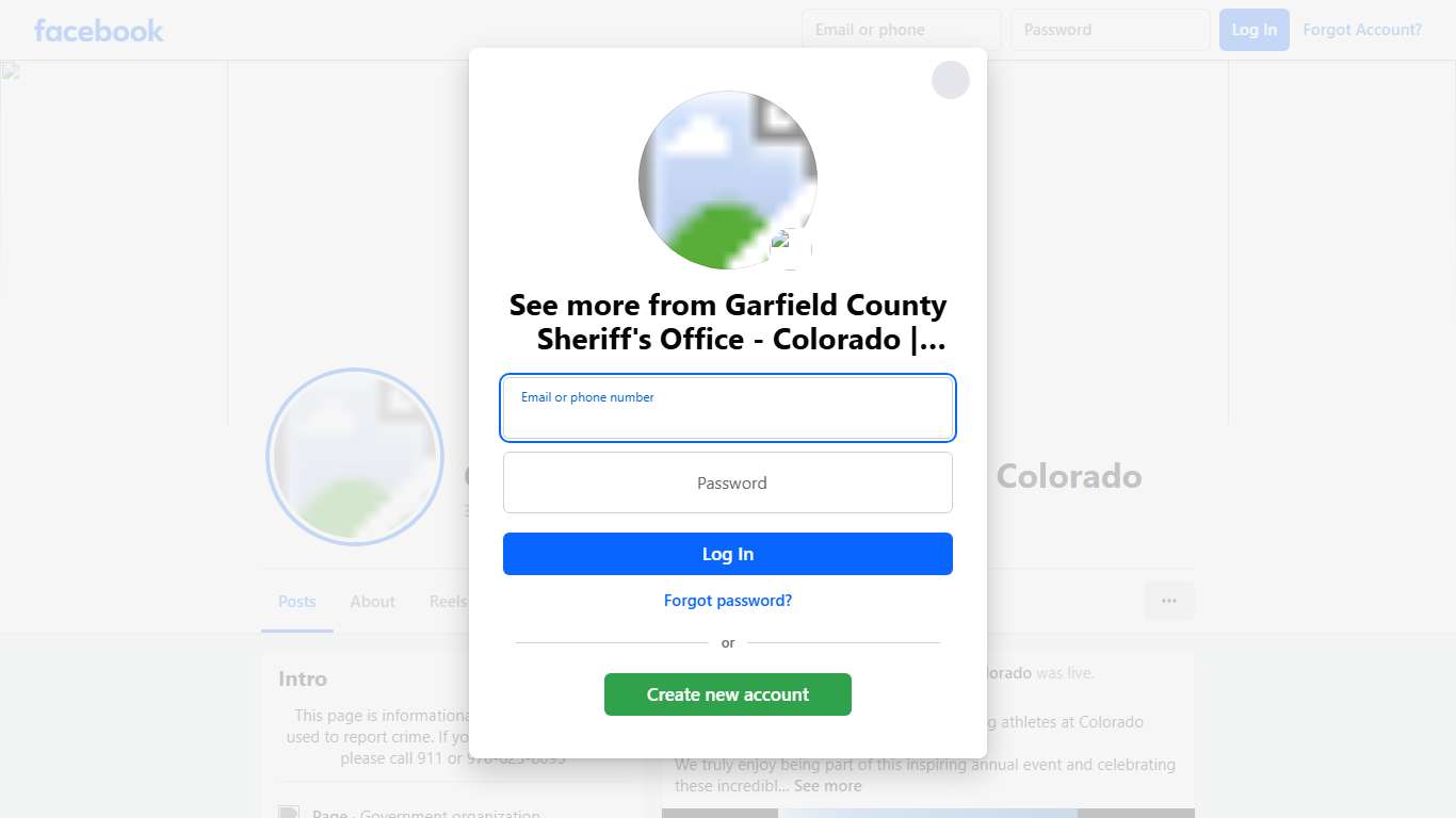 Garfield County Sheriff's Office - Colorado Glenwood Springs CO Facebook